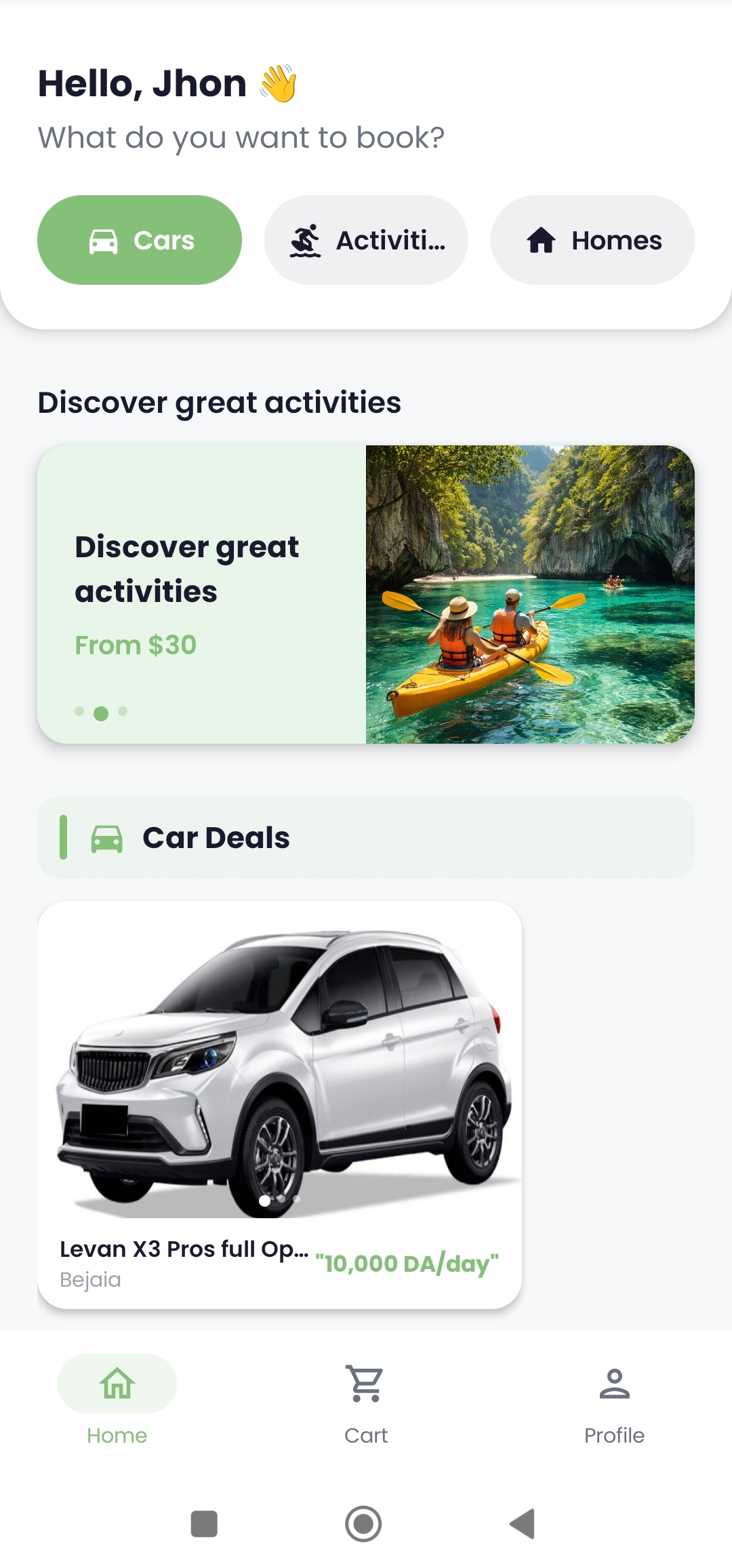 BookInDZ My Bookings